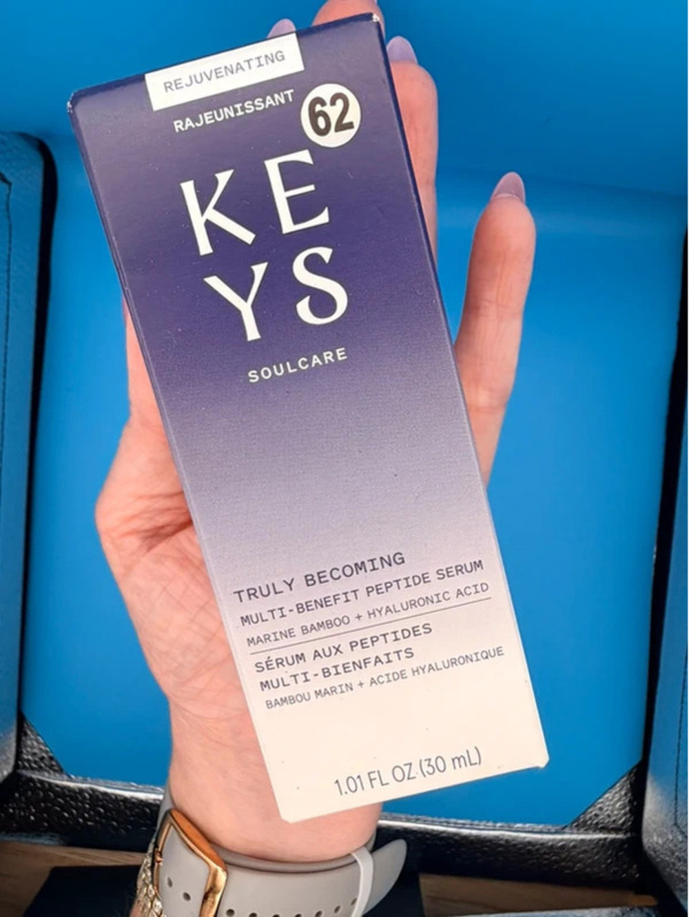 Keys Soulcare Truly Becoming Multi-Benefit Peptide Serum 1.01 oz 30mL Full Size
